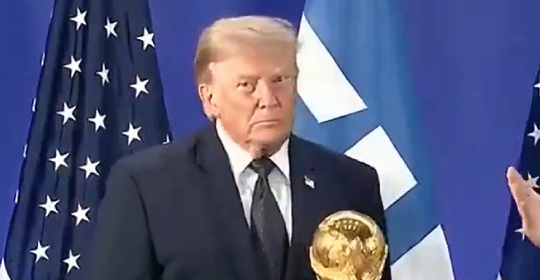 Donald Trump antes de la final del Mundial: Es muy difícil apostar contra Messi