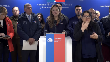 Sistema frontal: Cinco fallecidos, 1.950 damnificados y más de 33 mil aislados