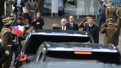 Presidente Kast participó en responso del cabo Marcos Cosme en Temuco