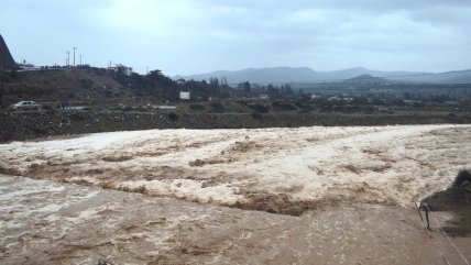 Desborde del río Elqui obliga a extender el corte de agua en La Serena y Coquimbo