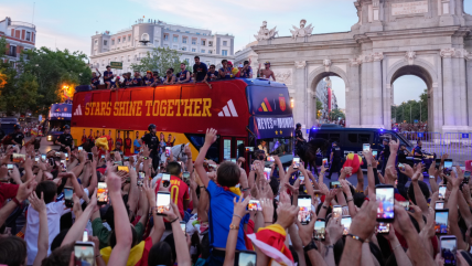 Dos millones de personas festejaron en Madrid la obtención del segundo Mundial de España