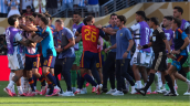 Nuevas imágenes: Roberto Ayala también agredió a Dani Olmo tras la final del Mundial