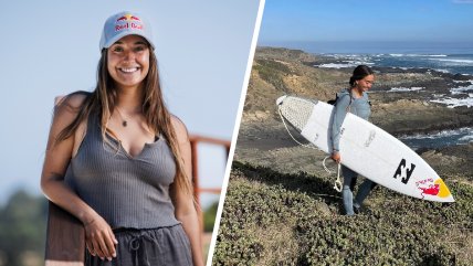   Dominique Charrier logró el tercer lugar en campeonato de surf en Arica 