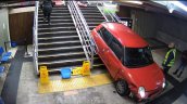 Auto irrumpió en la Estación Viña del Tren Limache-Puerto tras choque: un muerto y cinco heridos