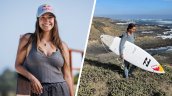 Dominique Charrier logró el tercer lugar en campeonato de surf en Arica