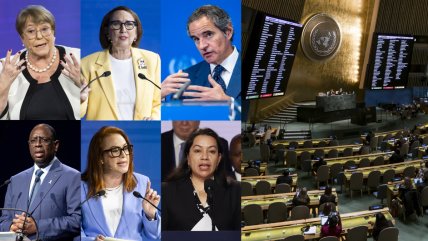 [En vivo] Bachelet debate con los otros cinco candidatos a liderar la ONU
