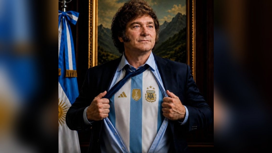 Milei se sumó a la polémica sobre la selección argentina en el Mundial: 