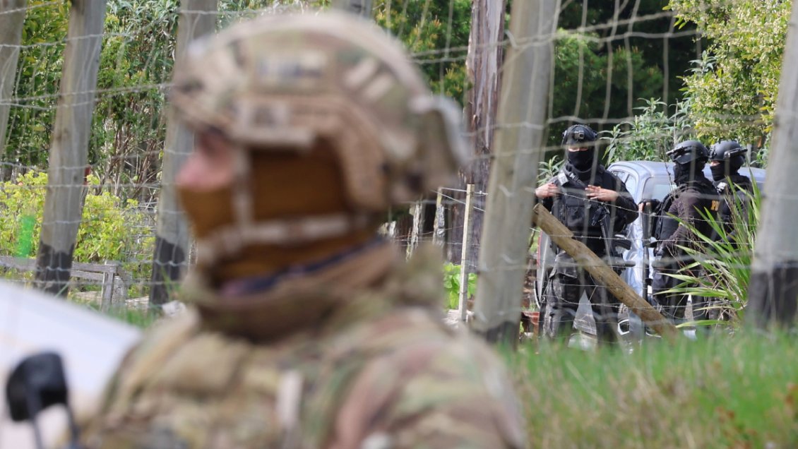Detuvieron en Victoria a comuneros vinculados con ataques armados y usurpación de fundo