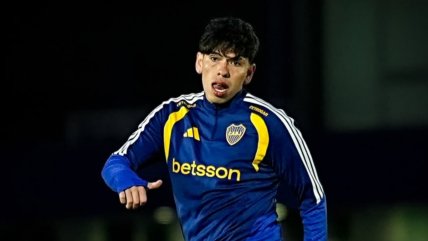   Carlos Palacios volvió a los entrenamientos en Boca Juniors y se prepara para la visita a O'Higgins 