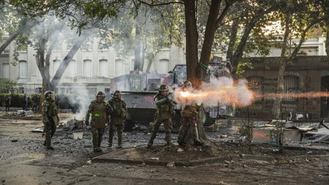 Chile court orders state to compensate protester injured by tear gas canister