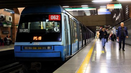 Metro: Línea 5 opera de extremo a extremo este martes, con estación Santa Isabel cerrada por limpieza