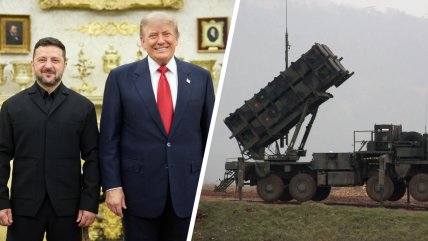 Trump y Zelenski evalúan la fabricación en Ucrania de misiles Patriot