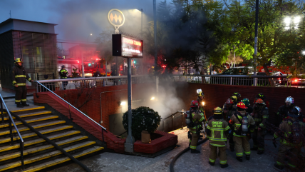  Tras incendio, Metro intenta 
