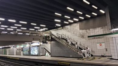 Metro rectifica reapertura de Santa Isabel: la estación seguirá cerrada este jueves