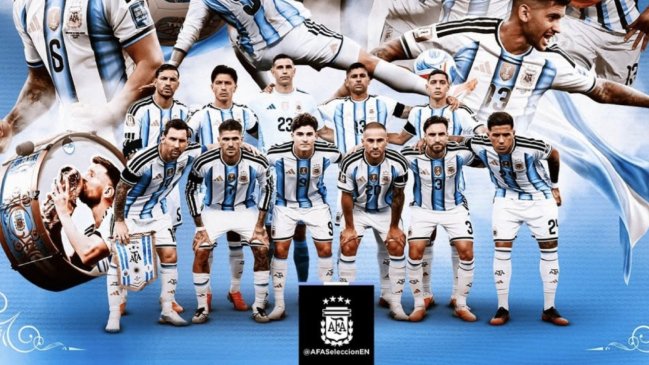 Argentina FA's English account posts four-star crest in social media gaffe