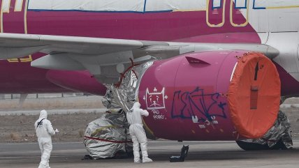 Detuvieron a grafitero que "logró un sueño" al rayar un avión en el Aeropuerto