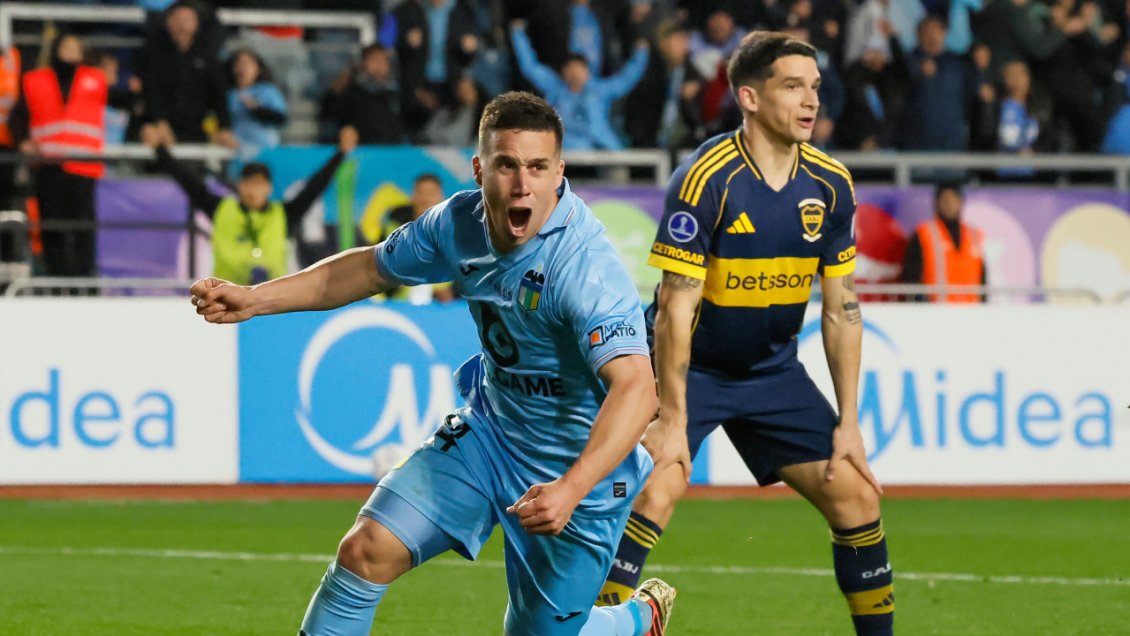 [VIDEO] Francisco González anotó un golazo de volea ante Boca y encendió la ilusión de O'Higgins