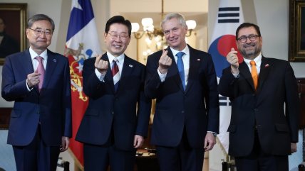   Chile y Corea del Sur acuerdan estudiar posible modernización de tratado de libre comercio 