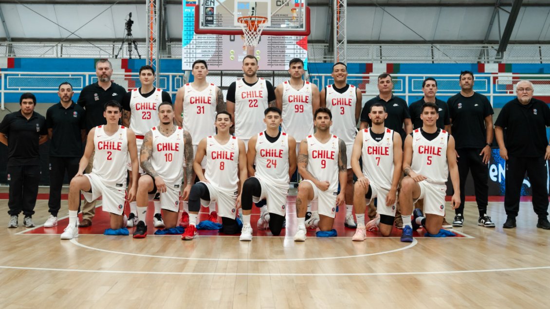 Chile enfrentará a EE.UU. en las clasificatorias al Mundial de Baloncesto en el Parque Estadio Nacional