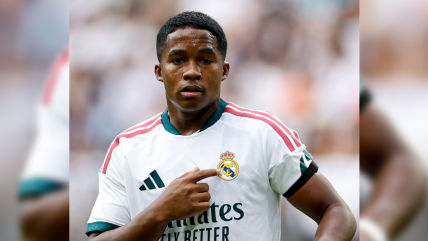   Endrick anotó un gol en el empate de Real Madrid ante Fiorentina 