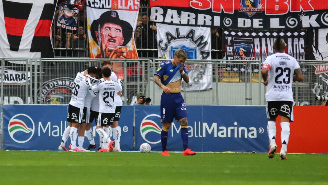 [VIDEO] Alvaro Madrid puso en ventaja a Colo Colo ante Everton y no lo celebró