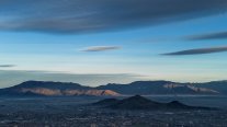 El cielo de Santiago fue invadido por 
