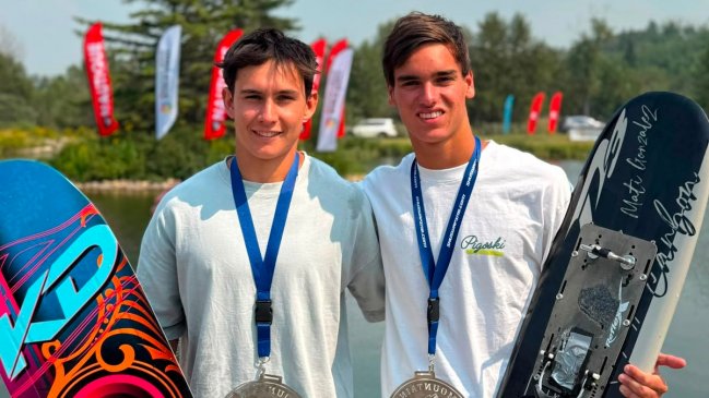 Chilean water skiers achieve double podium at World Series in Calgary