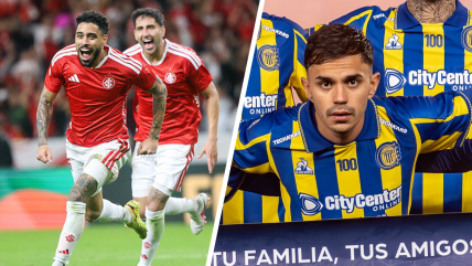   Guillermo Maripán y Vicente Pizarro festejaron triunfos de Internacional y Rosario Central 