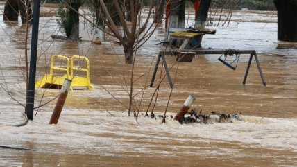 Sistema frontal: evacuaciones y alertas SAE por crecidas de ríos Andalién y Culenco