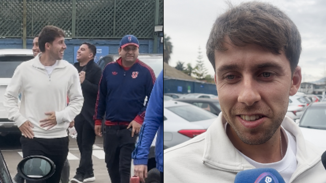 Tobías Reinhart: En Argentina se habla mucho de la U, es un club muy grande