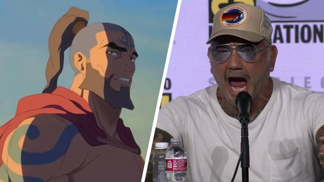 Dave Bautista y su trabajo de voz en 