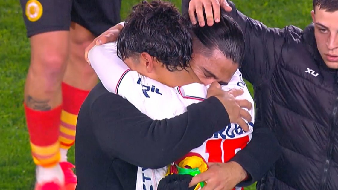 [VIDEO] Padre e hijo fueron rivales y conmovieron al fútbol uruguayo
