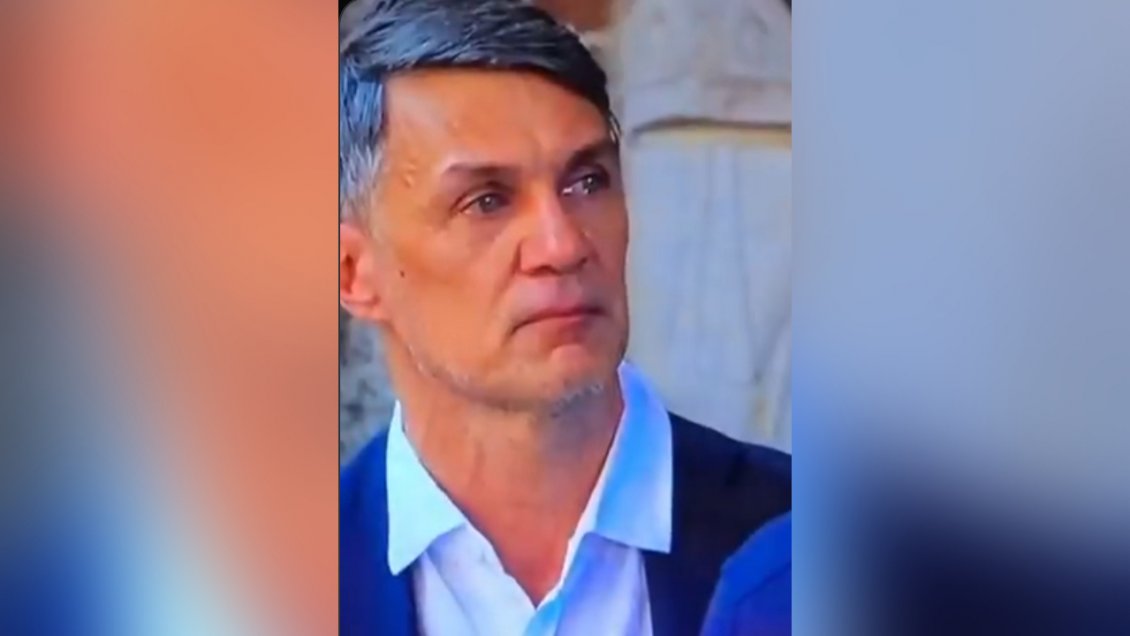 [VIDEO] Paolo Maldini no pudo contener las lágrimas en el funeral de Franco Baresi