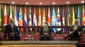 Carrera ONU: Bachelet participó junto a excancilleres en foro Cepal sobre geopolítica