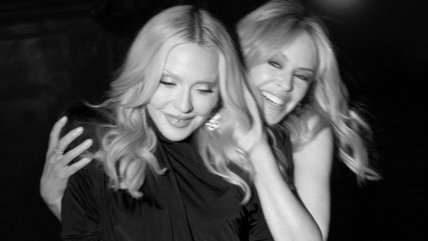   Madonna y Kylie Minogue lanzan su primer tema juntas 