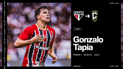   Columbus Crew oficializó el fichaje de Gonzalo Tapia 