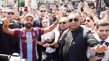   Mohamed Salah desató la locura entre hinchas de Trabzonspor 