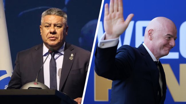 "Dear President": "Chiqui" Tapia expresses support for Infantino's FIFA management