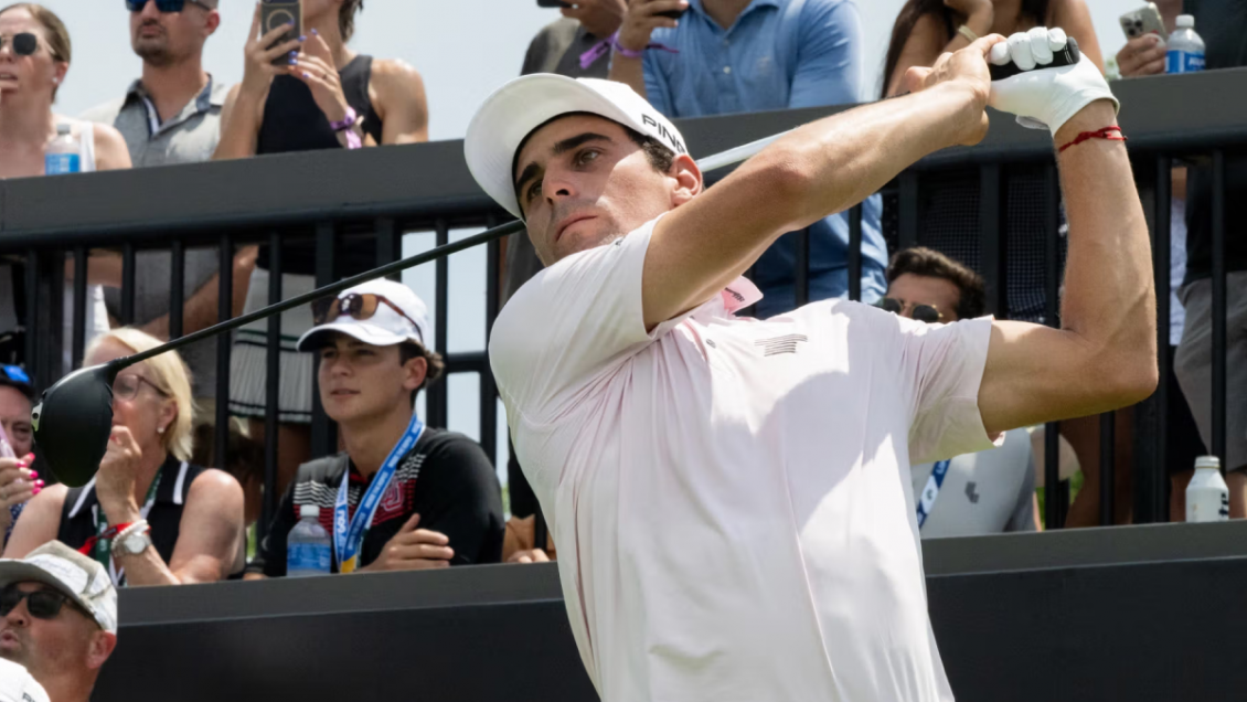 Joaquín Niemann arrancó como único puntero en el LIV Golf de Nueva York