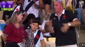 [VIDEO] Rivalidad y amor en el Maracaná: Pareja discutió con su hijo luciendo una camiseta dividida