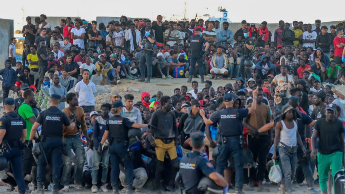 Crisis migratoria: Ceuta exige más presencia de la Unión Europea en la frontera con Marruecos