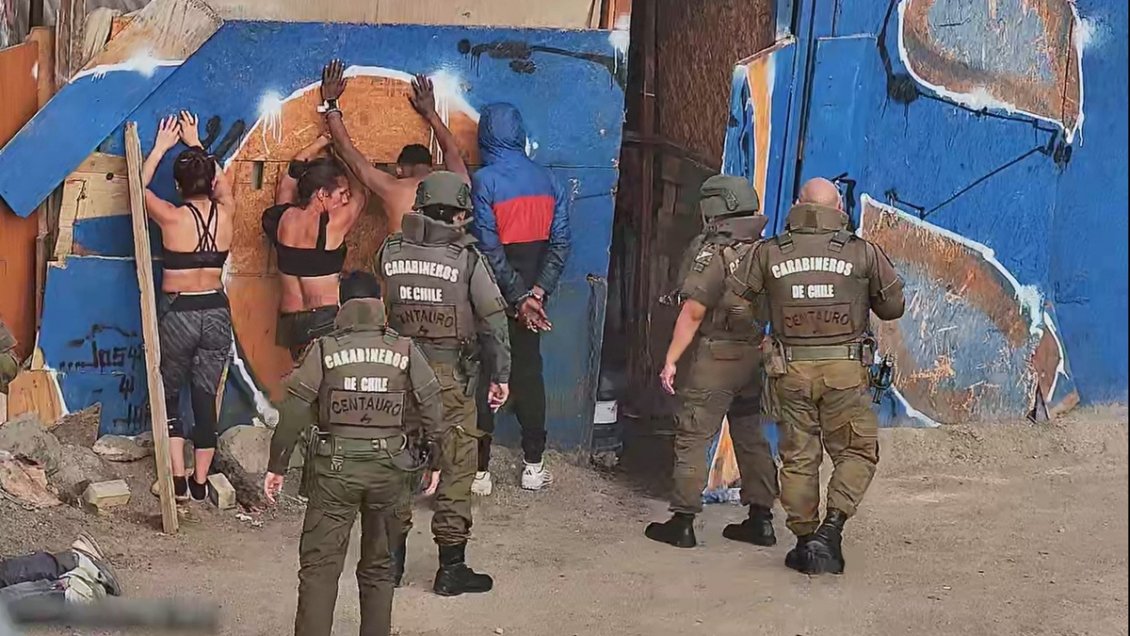 Cámaras de televigilancia delataron venta de drogas en rucos de Antofagasta