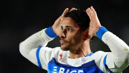   Fernando Zampedri salvó a la UC con el gol del empate ante Estudiantes 