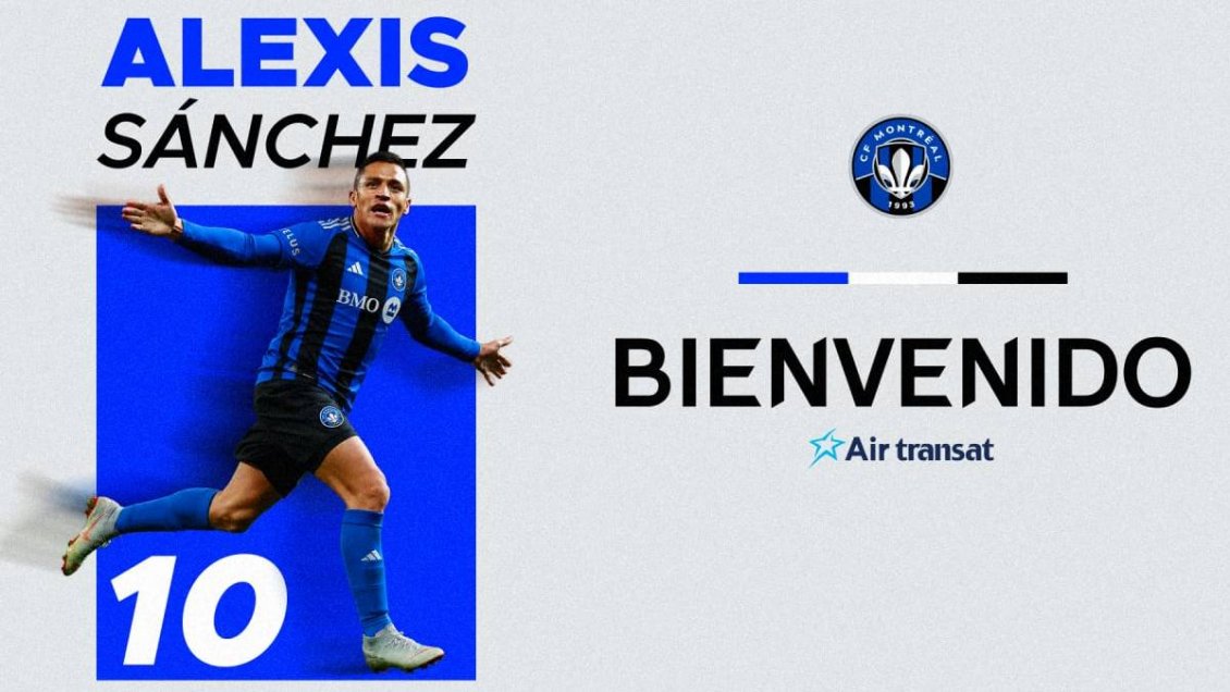 Alexis en su llegada a Montreal: Estoy aquí para darlo todo por el club y por esta ciudad