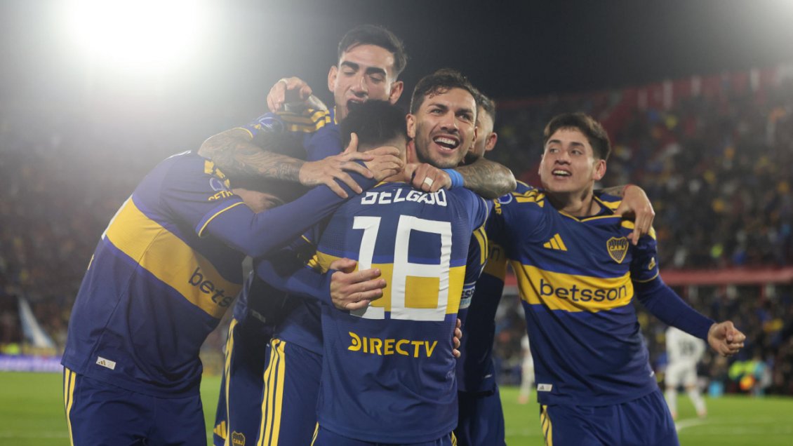Con Palacios en la banca: Boca remontó ante Recoleta y se acercó a cuartos en la Sudamericana