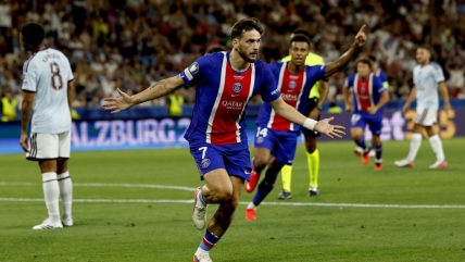 París Saint-Germain doblegó a Aston Villa y se alzó como bicampeón de la Supercopa de Europa