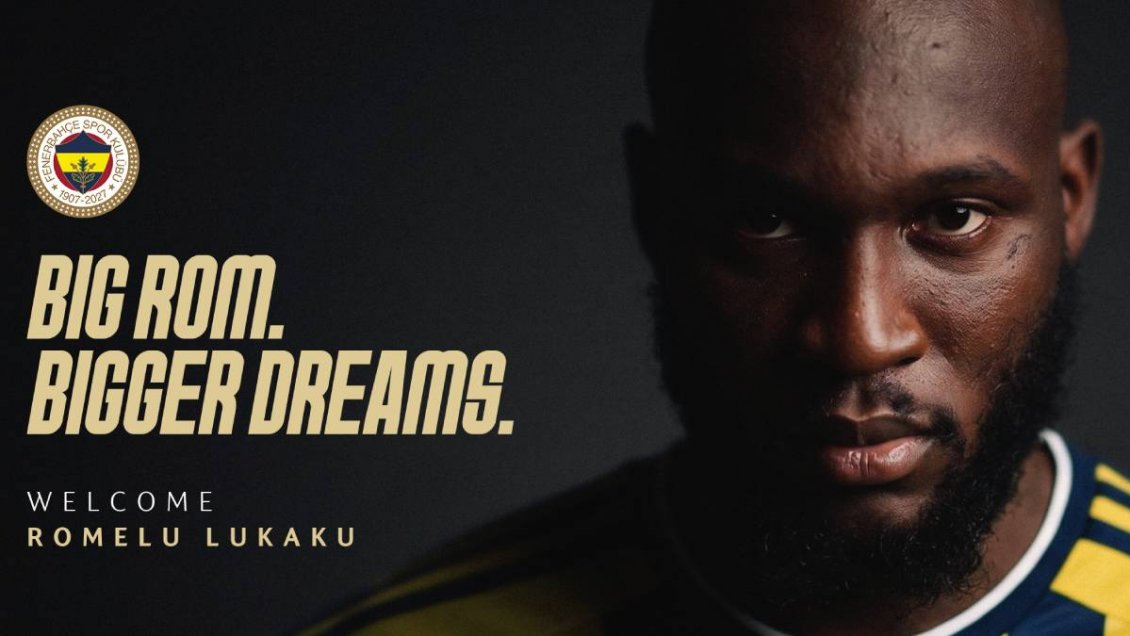 Romelu Lukaku dejó Napoli y fue anunciado como nuevo jugador de Fenerbahce