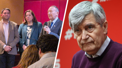 Ministro García Ruminot participó en una comida solidaria de apoyo a Camilo Escalona