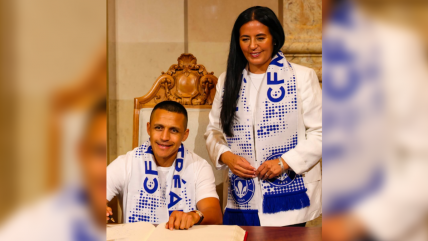   La alcaldesa chilena de Montreal lideró la recepción de Alexis Sánchez 