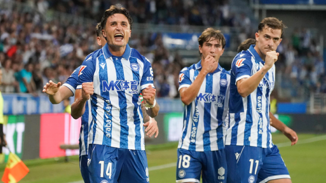 La liga española se abrió con un gran triunfo de Deportivo Alavés ante Getafe